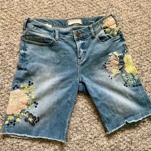 Sundance Magnolia Denim Shorts size 28